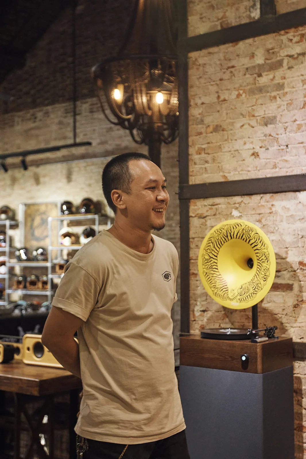 Founder Trần Mạnh Toàn tại District M Concept Store