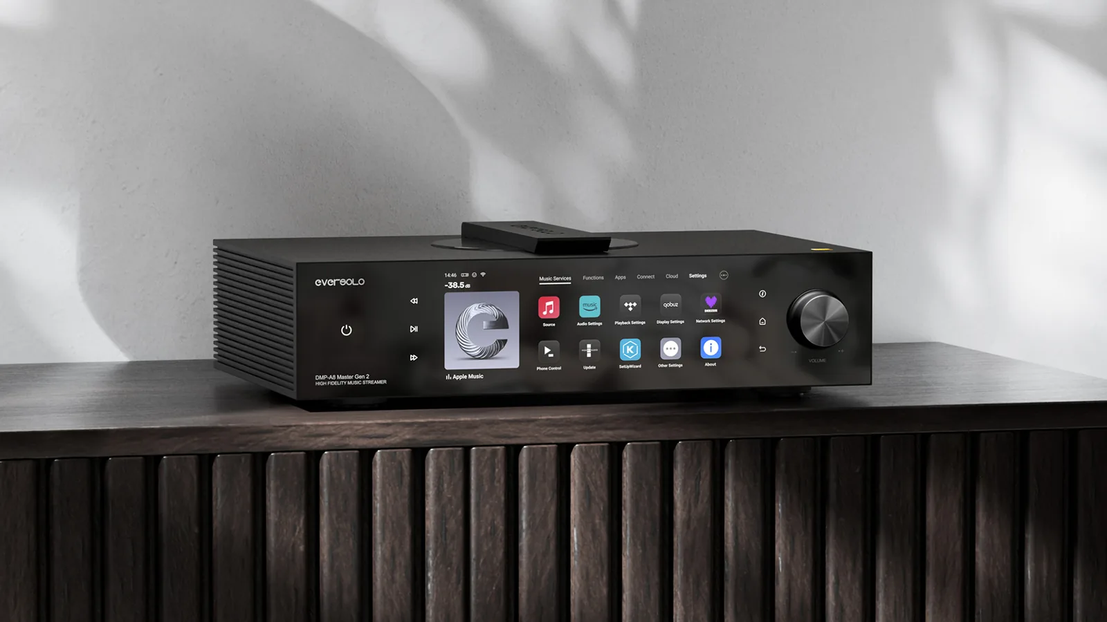 evotune Pro Room Correction trên Eversolo DMP-A8 Gen 2