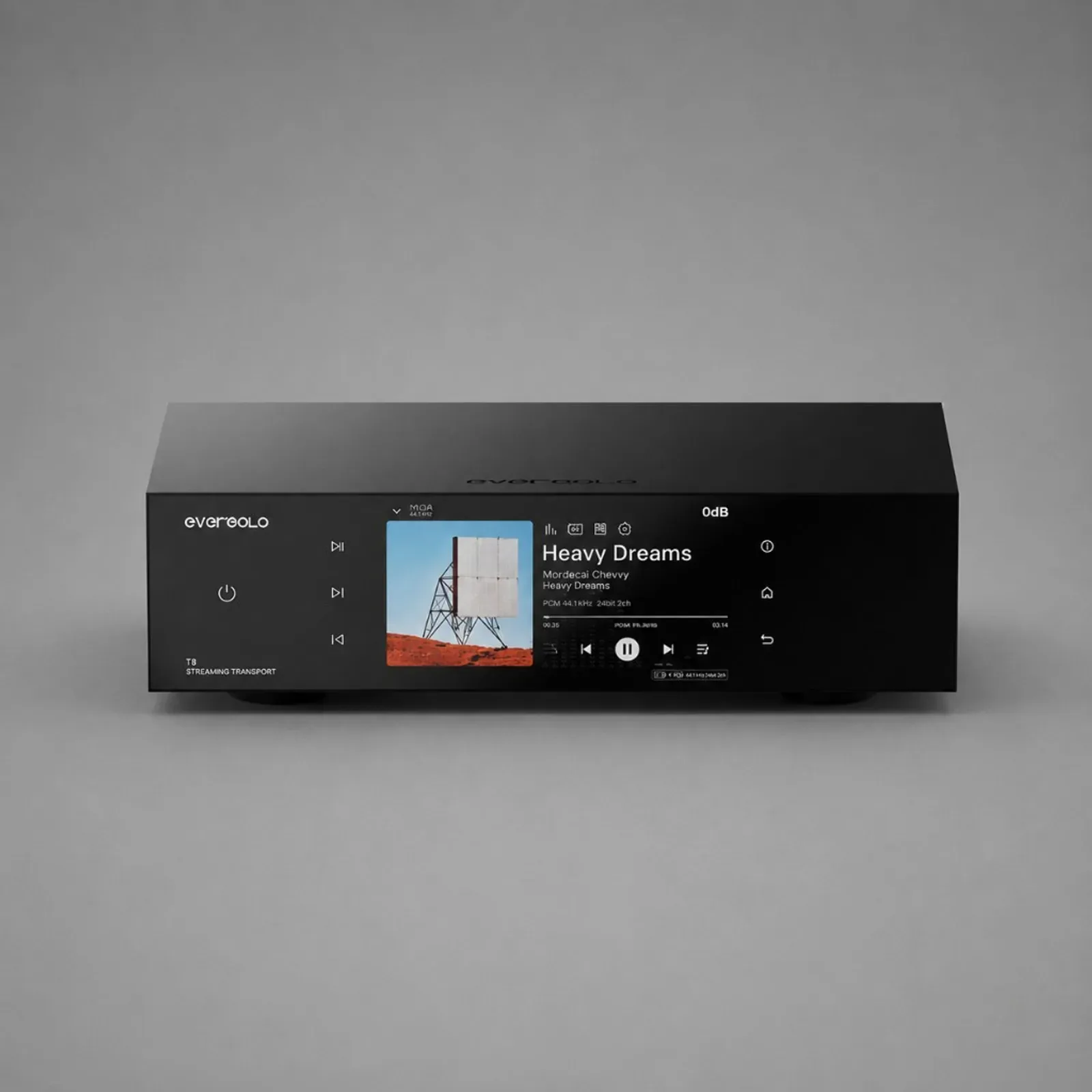 Eversolo T8 Streaming Transport - transport số thuần xuất bitstream sạch